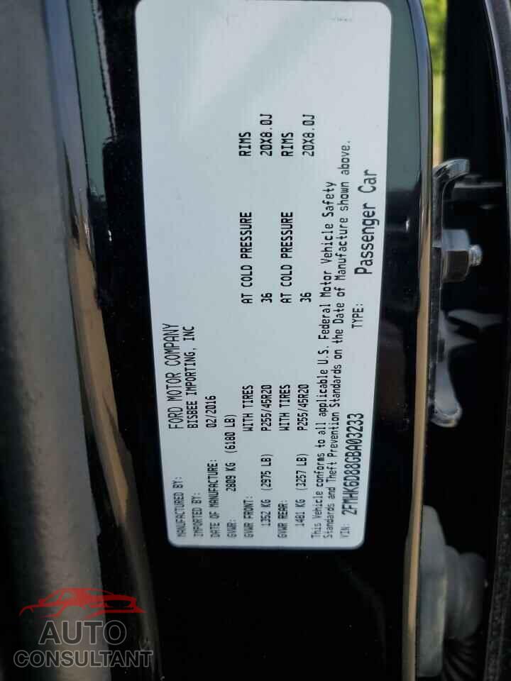 FORD FLEX 2016 - 2FMHK6D88GBA03233