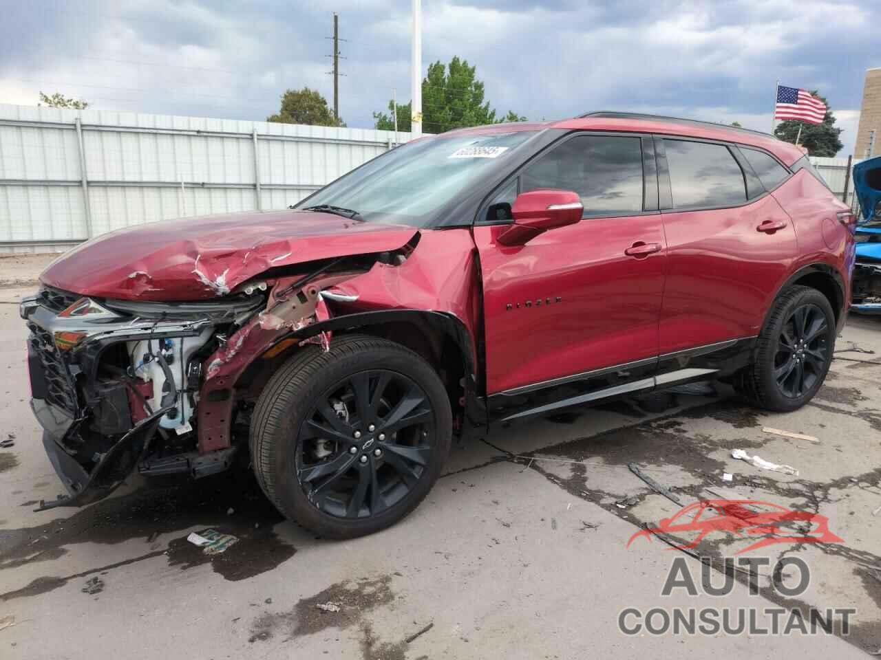 CHEVROLET BLAZER 2021 - 3GNKBKRS9MS567624