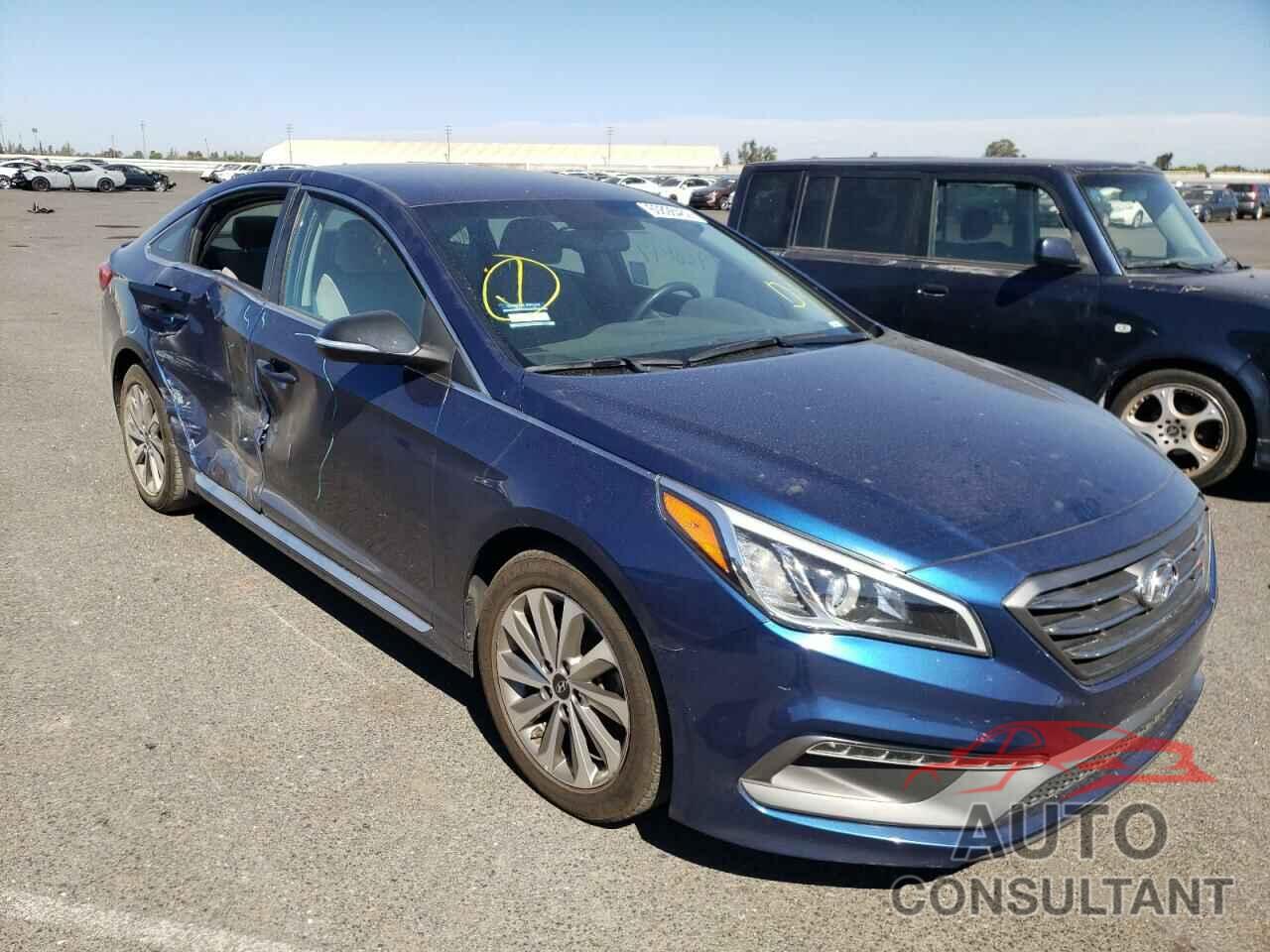 HYUNDAI SONATA 2017 - 5NPE34AFXHH570366