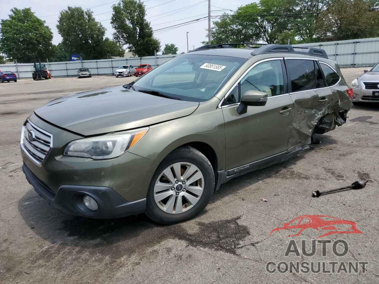 SUBARU OUTBACK 2015 - 4S4BSAFC5F3306222