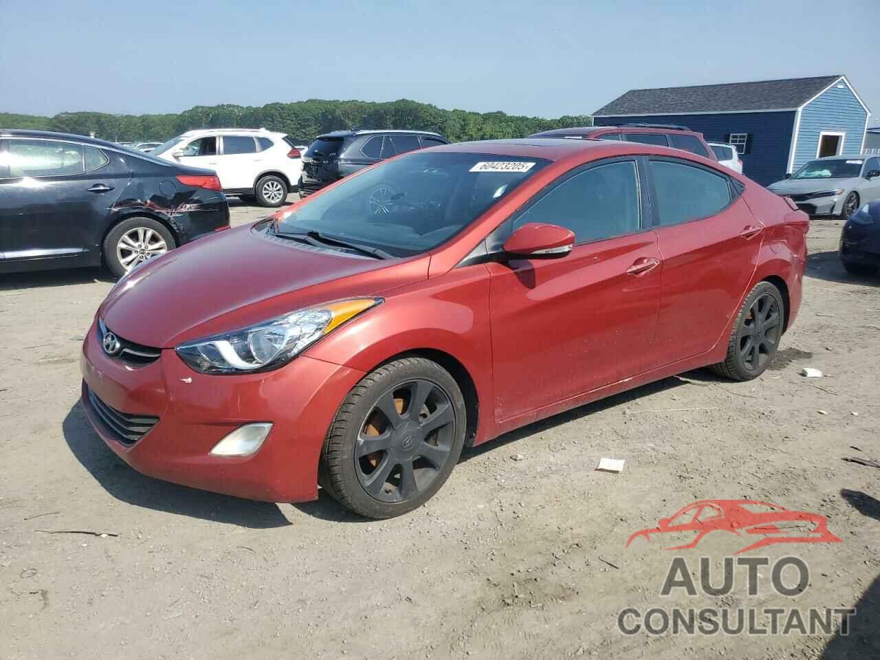 HYUNDAI ELANTRA 2011 - KMHDH4AE0BU159006