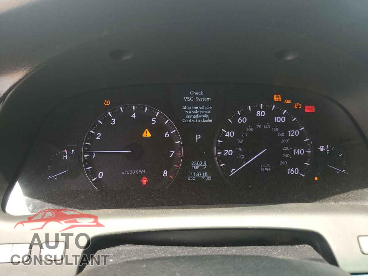 LEXUS LS460 2009 - JTHBL46F795091091