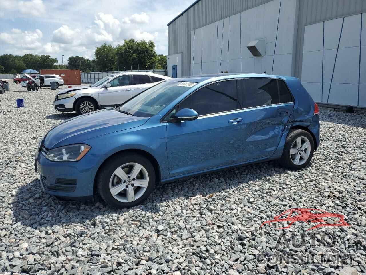 VOLKSWAGEN GOLF 2015 - 3VW2A7AU9FM076237