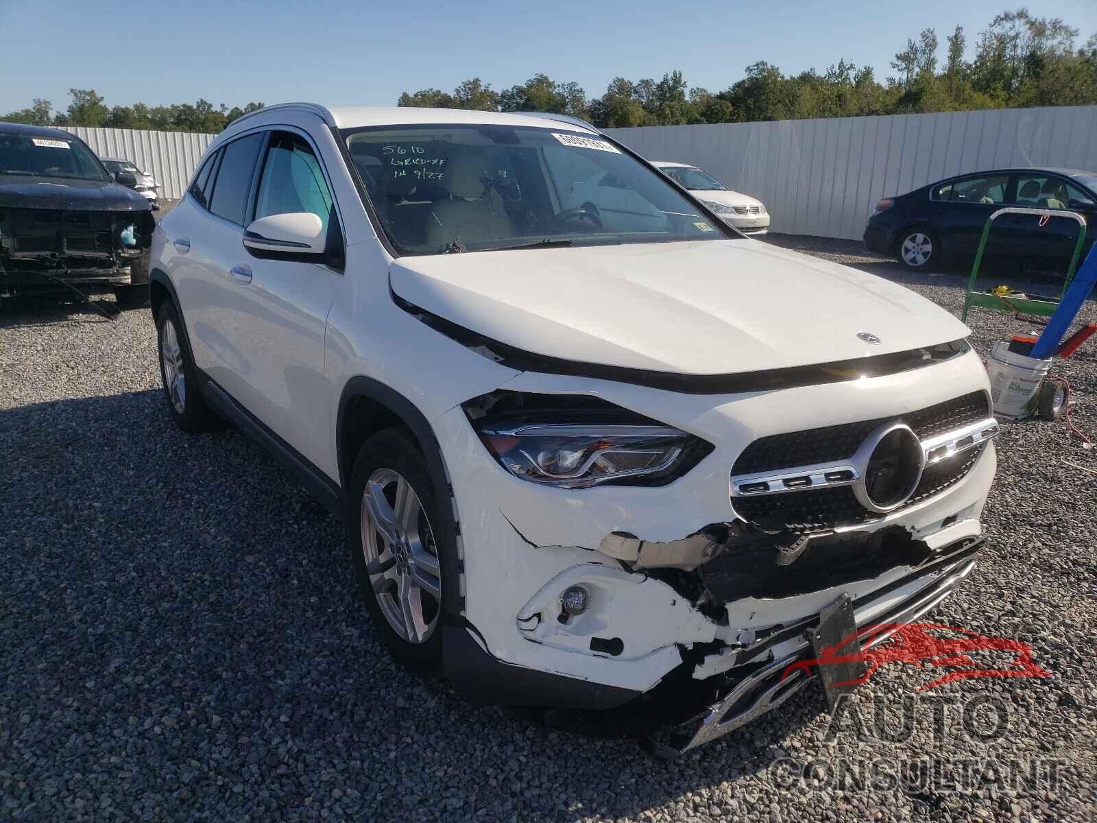 MERCEDES-BENZ GLA-CLASS 2021 - W1N4N4HB5MJ177362