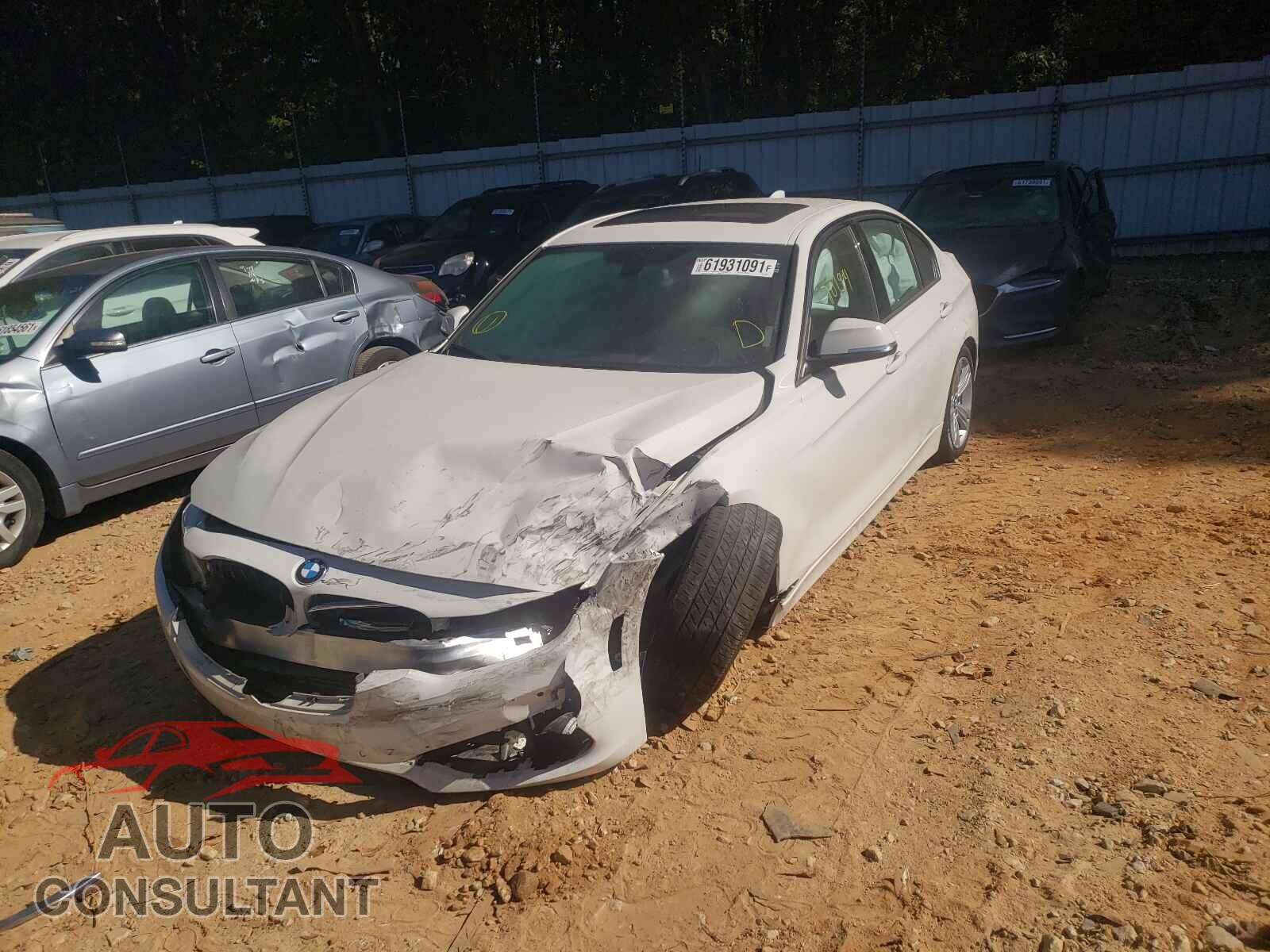 BMW 3 SERIES 2016 - WBA8E3G5XGNU01850
