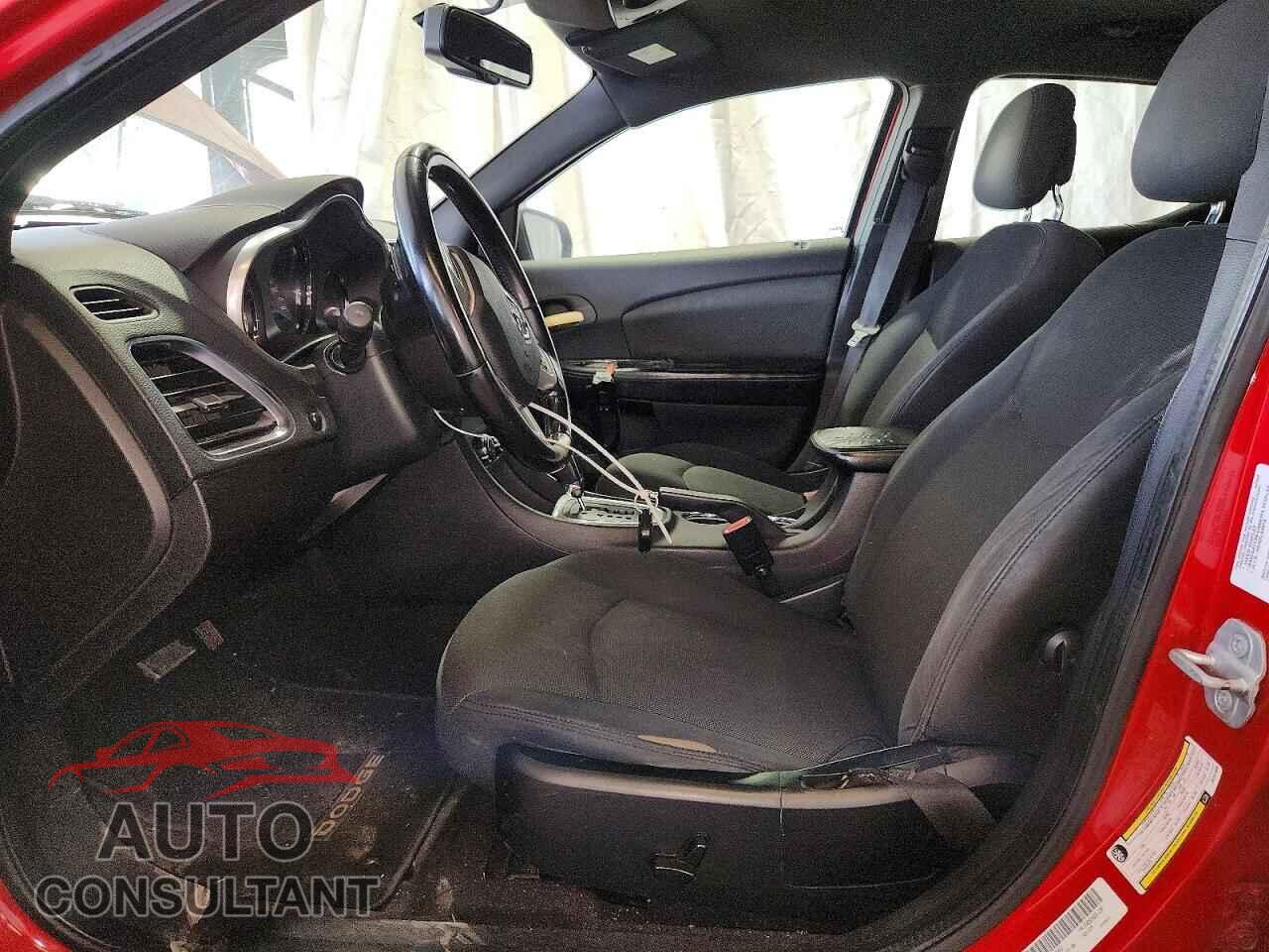 DODGE AVENGER 2012 - 1C3CDZCB0CN137003