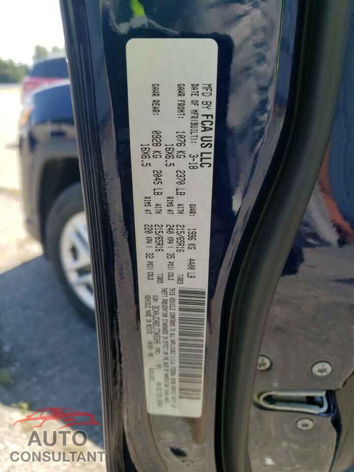 JEEP COMPASS 2018 - 3C4NJCAB2JT345345