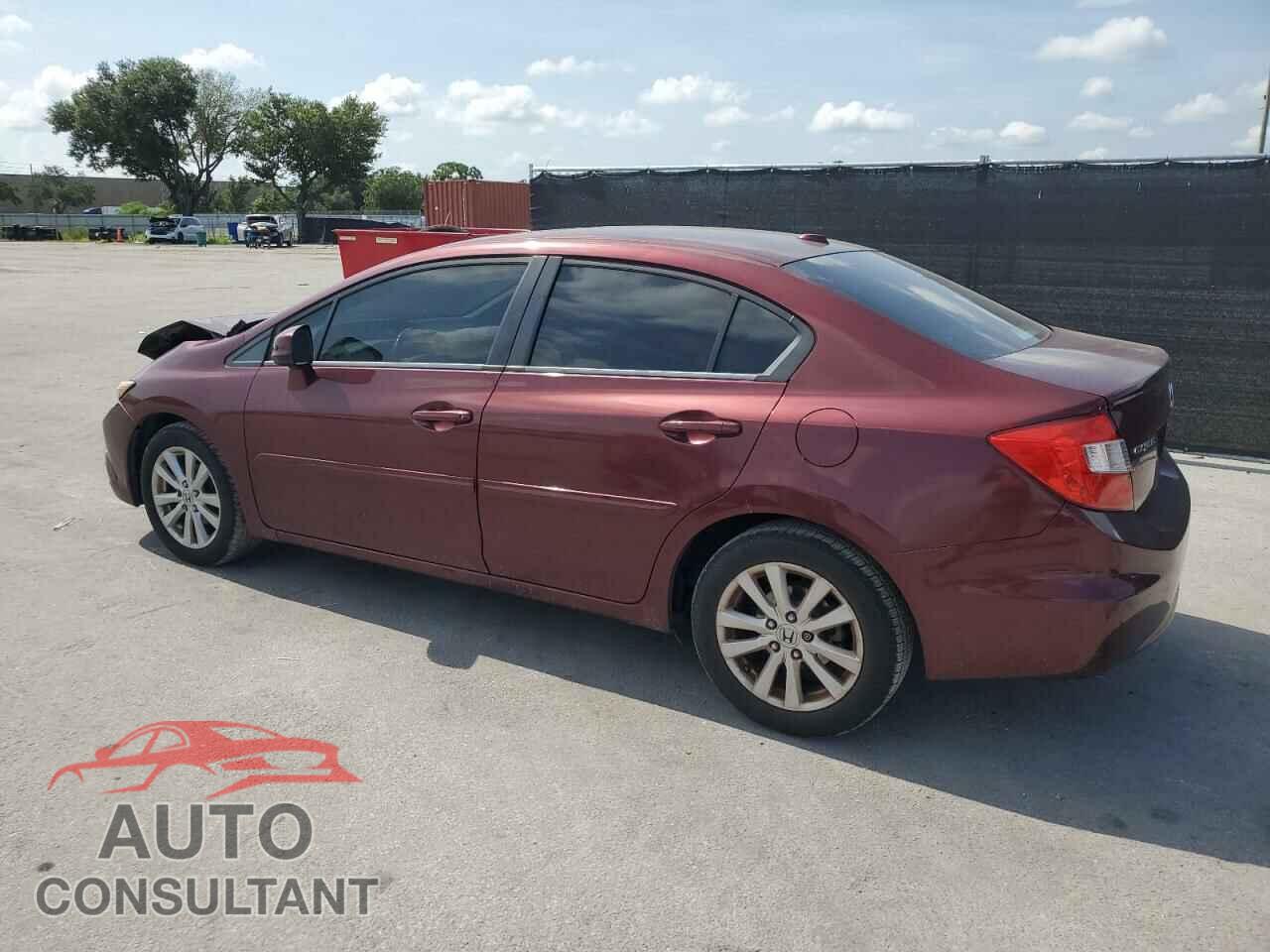 HONDA CIVIC 2012 - 2HGFB2F9XCH537420