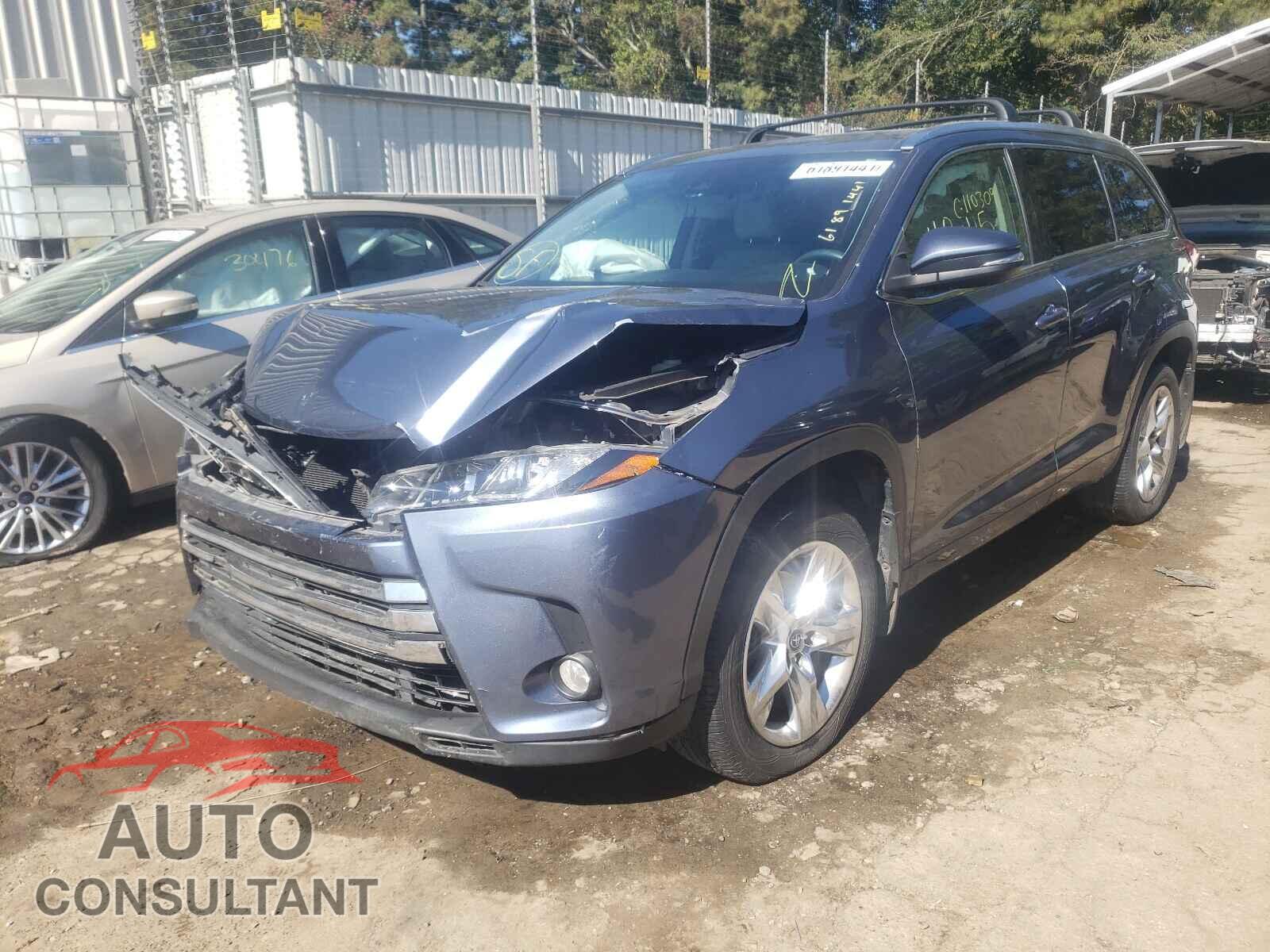 TOYOTA HIGHLANDER 2017 - 5TDDZRFH4HS464555