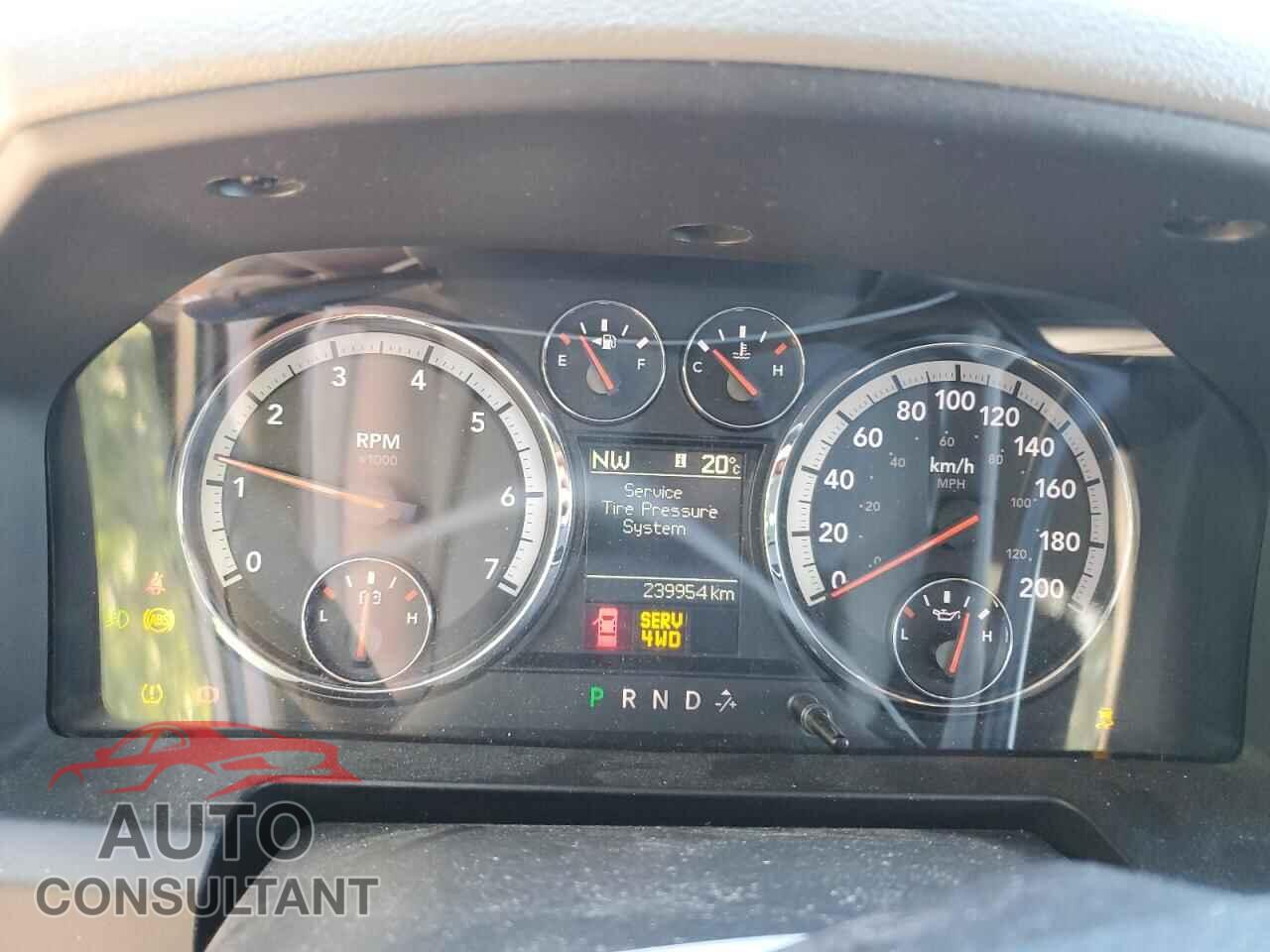 DODGE RAM 1500 2012 - 1C6RD7LT0CS222838