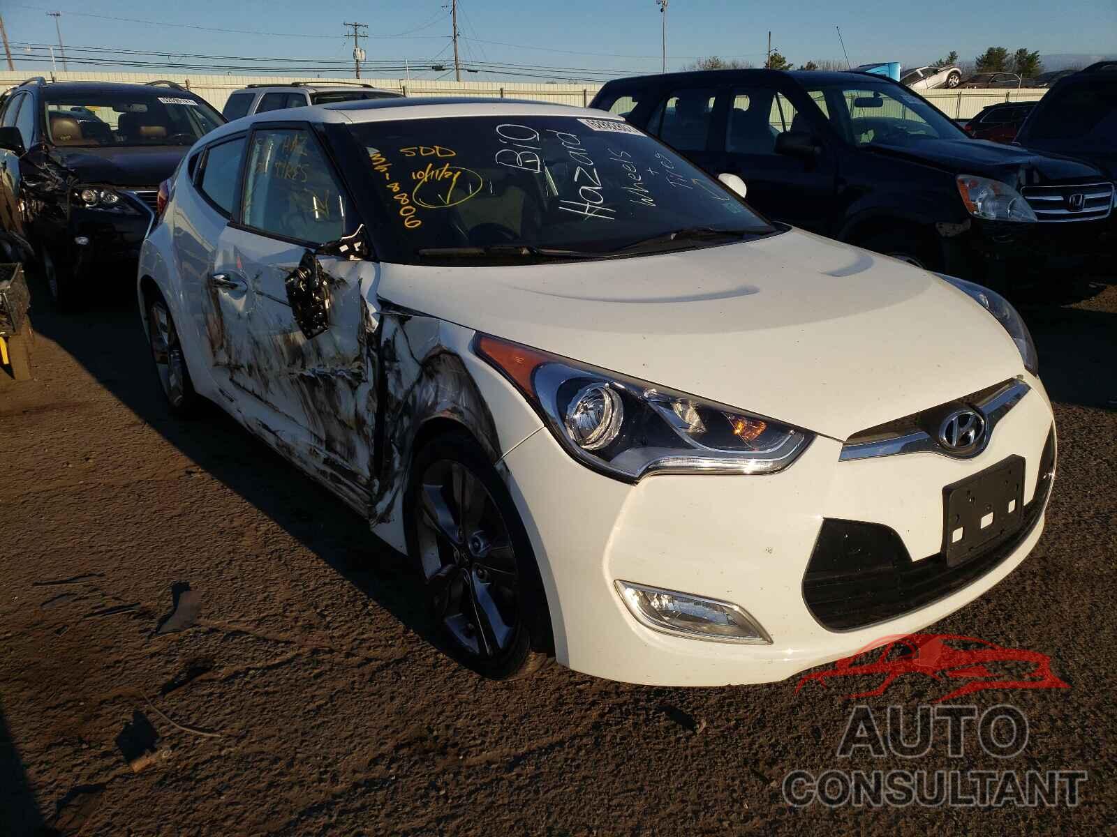 HYUNDAI VELOSTER 2016 - KMHTC6AD2GU267339