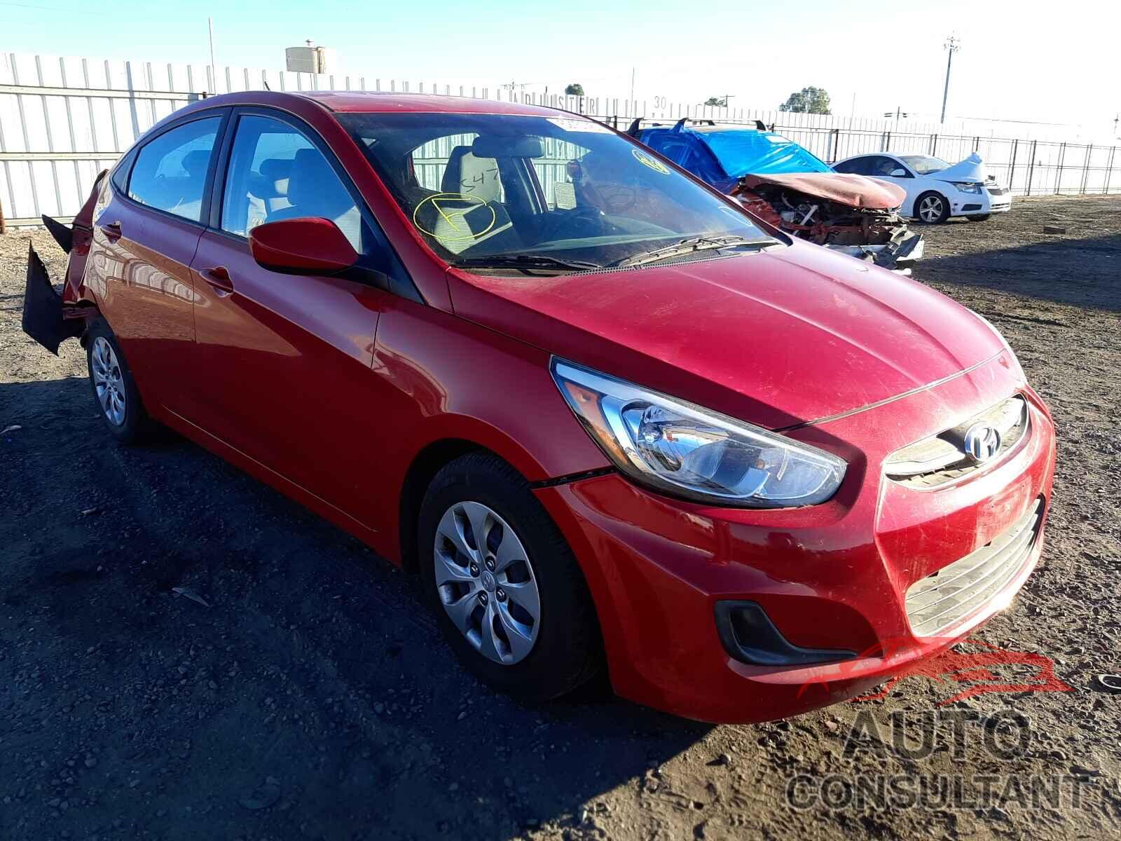 HYUNDAI ACCENT 2017 - KMHCT4AE4HU204693