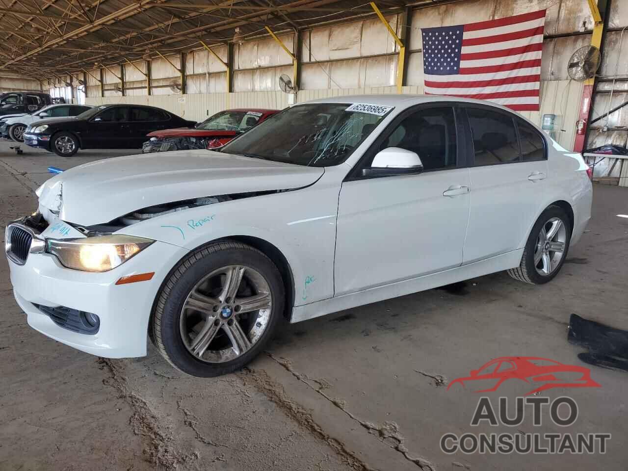 BMW 3 SERIES 2013 - WBA3C1C50DF439524