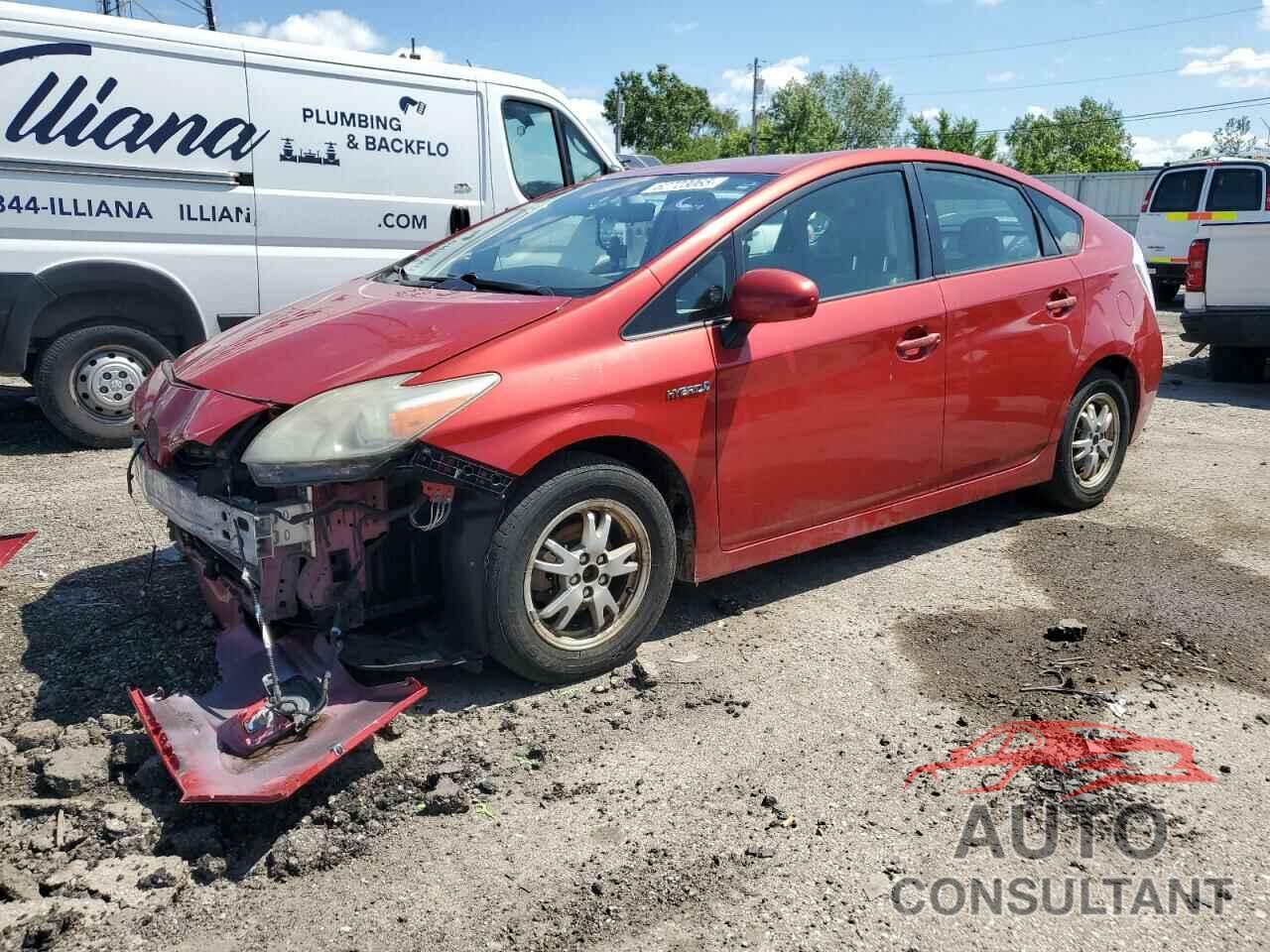 TOYOTA PRIUS 2010 - JTDKN3DUXA5186675