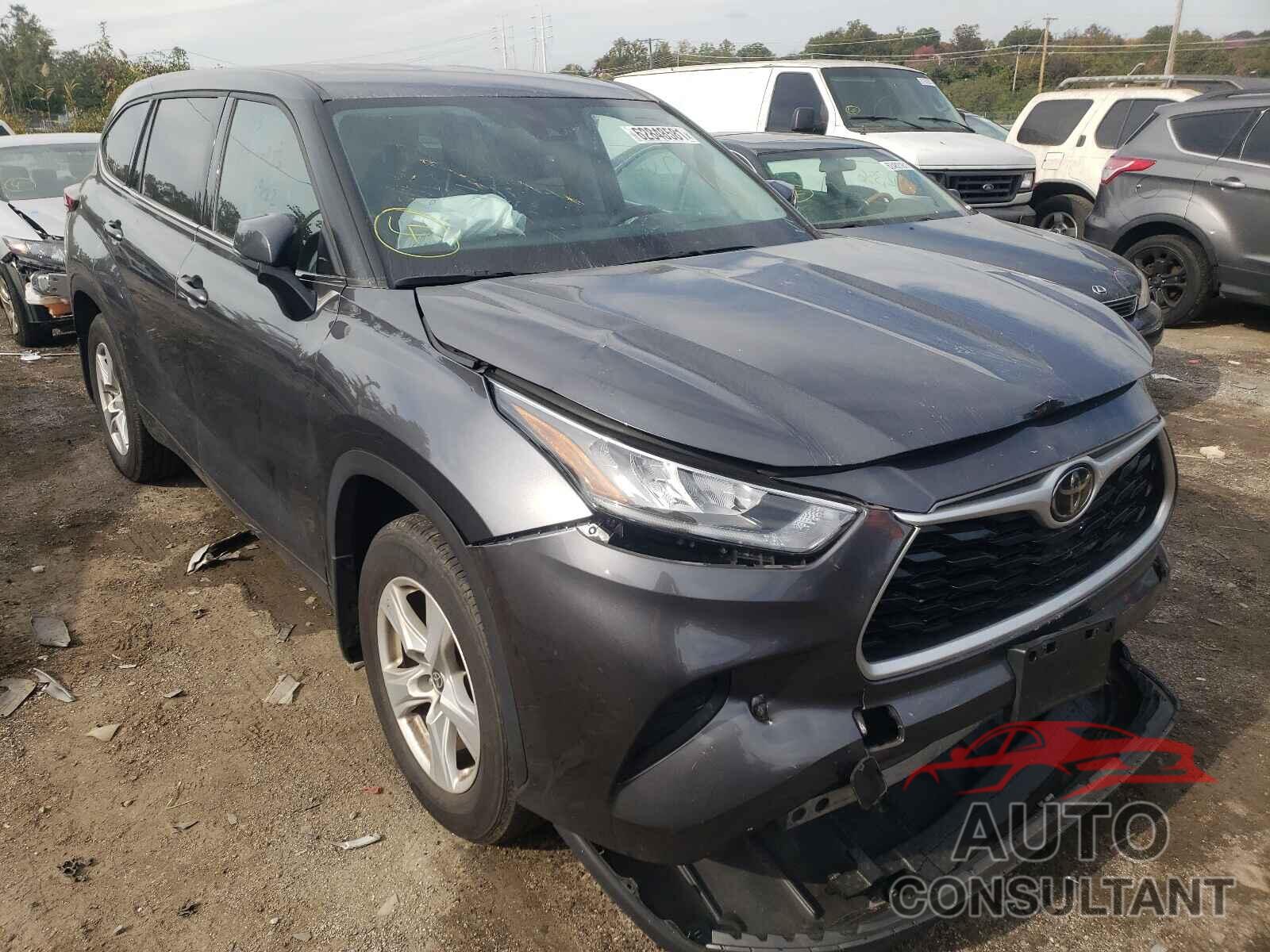 TOYOTA HIGHLANDER 2020 - 5TDCZRBH4LS013958