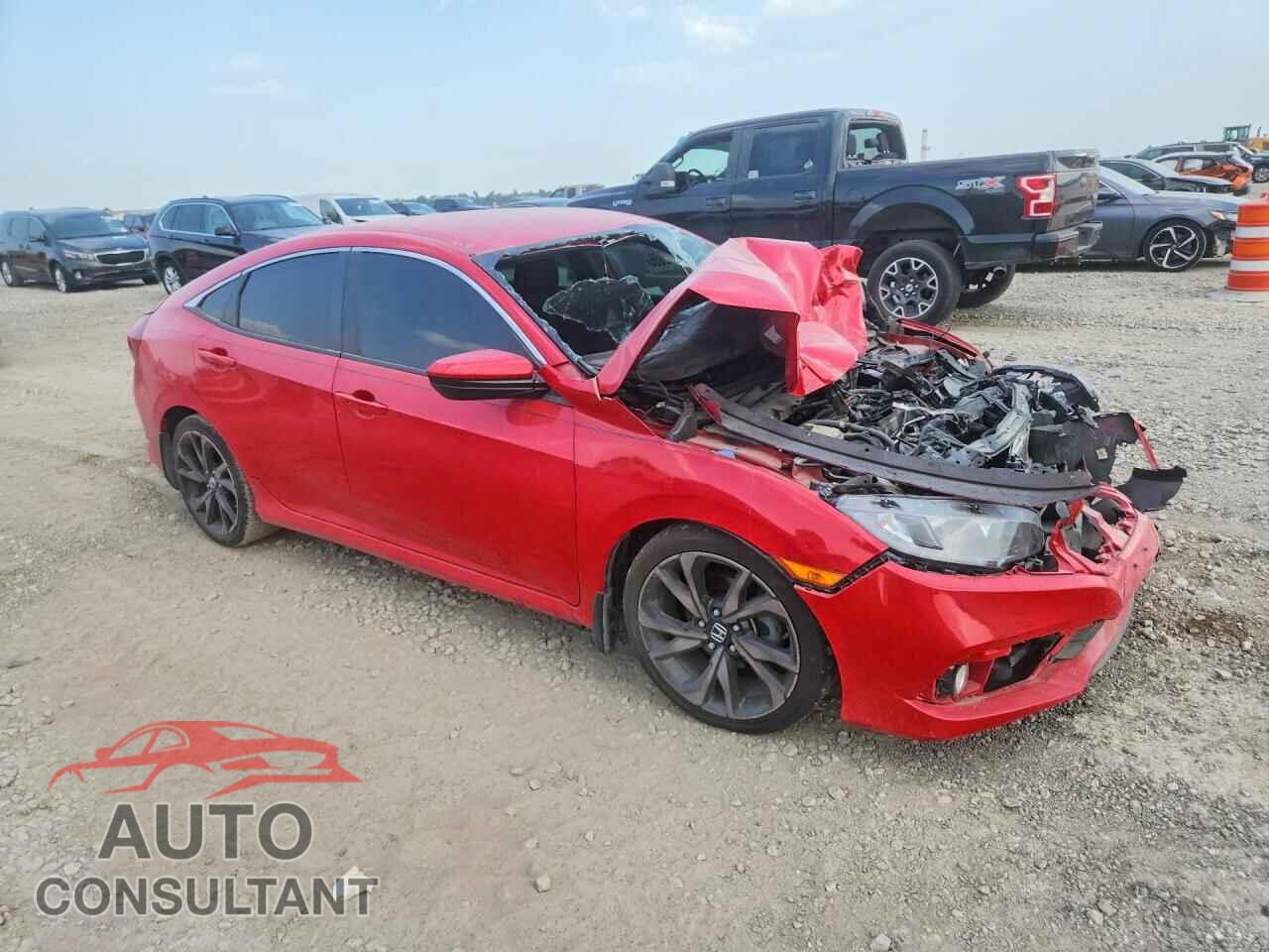HONDA CIVIC 2019 - 2HGFC2F82KH512241