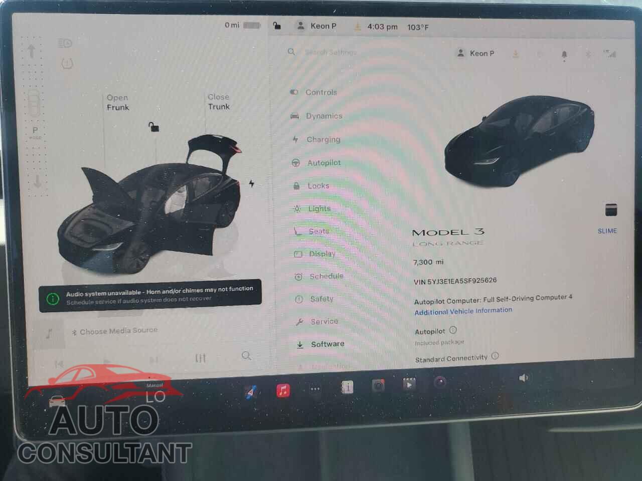 TESLA MODEL 3 2025 - 5YJ3E1EA5SF925626