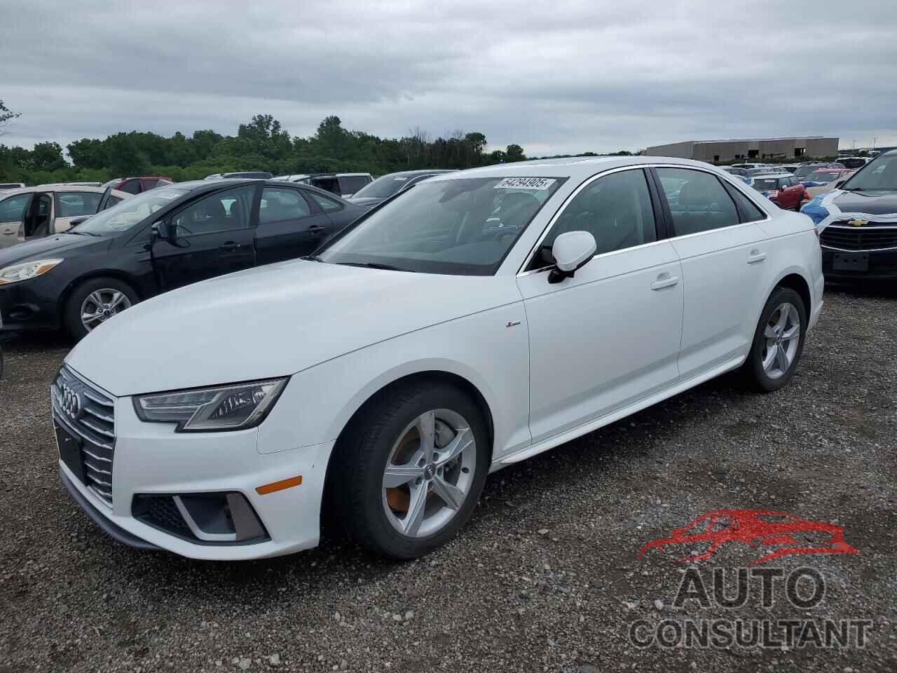 AUDI A4 2019 - WAUDNAF40KA013957