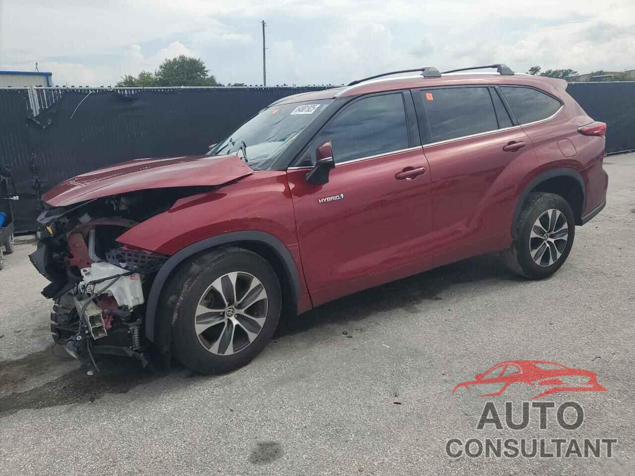 TOYOTA HIGHLANDER 2020 - 5TDGARAHXLS501497