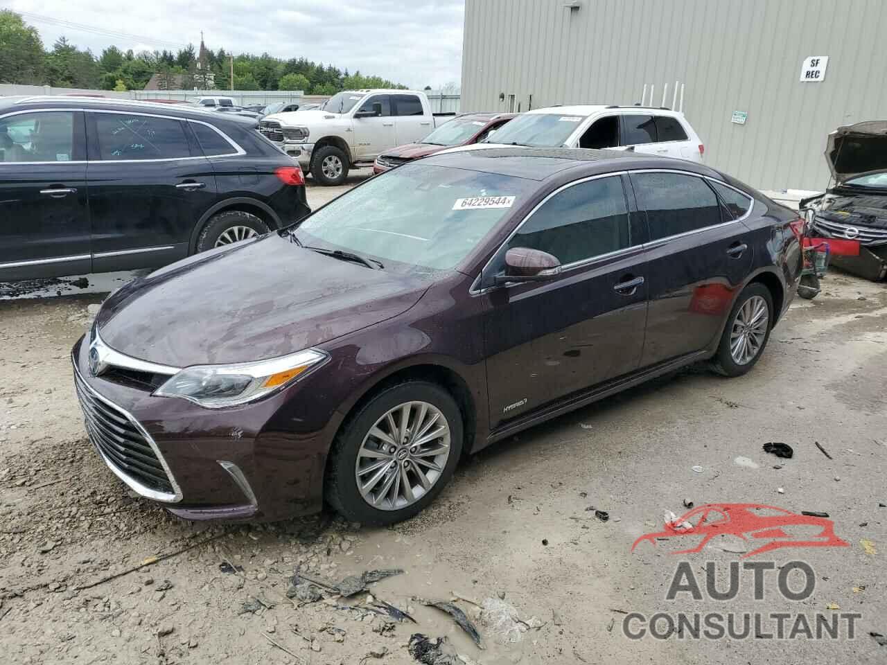 TOYOTA AVALON 2017 - 4T1BD1EB2HU059497