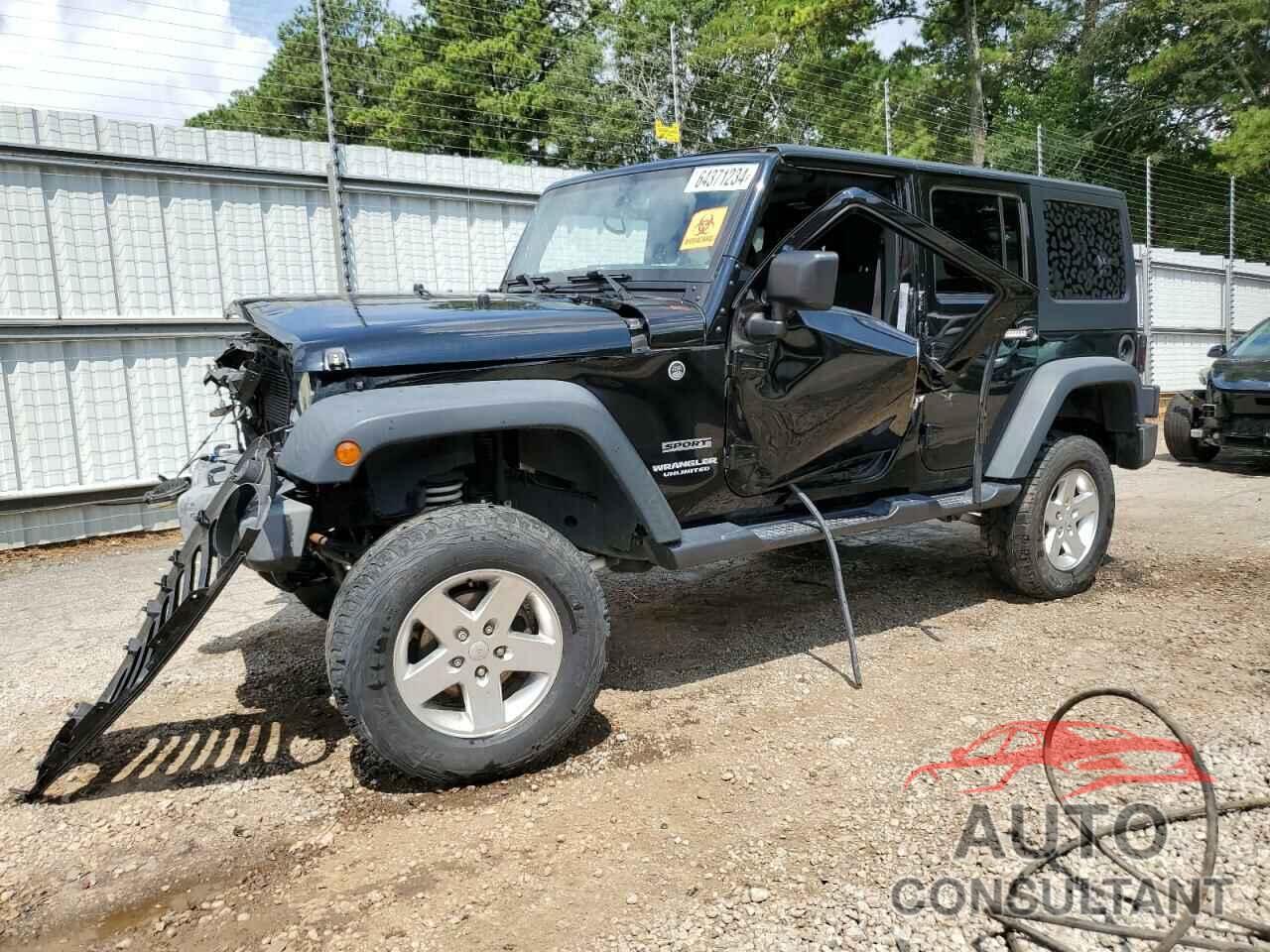 JEEP WRANGLER 2017 - 1C4BJWDG8HL629287