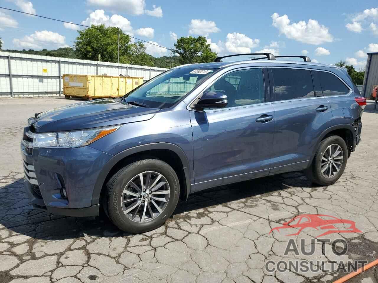 TOYOTA HIGHLANDER 2017 - 5TDJZRFH1HS408351