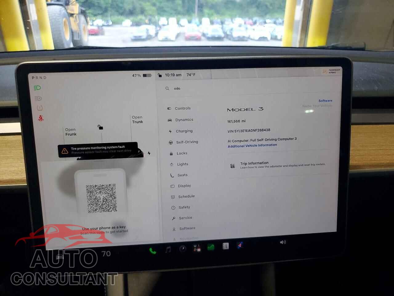 TESLA MODEL 3 2022 - 5YJ3E1EA0NF288438