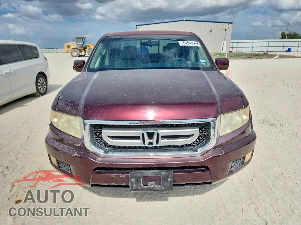 HONDA RIDGELINE 2009 - 5FPYK16409B101011
