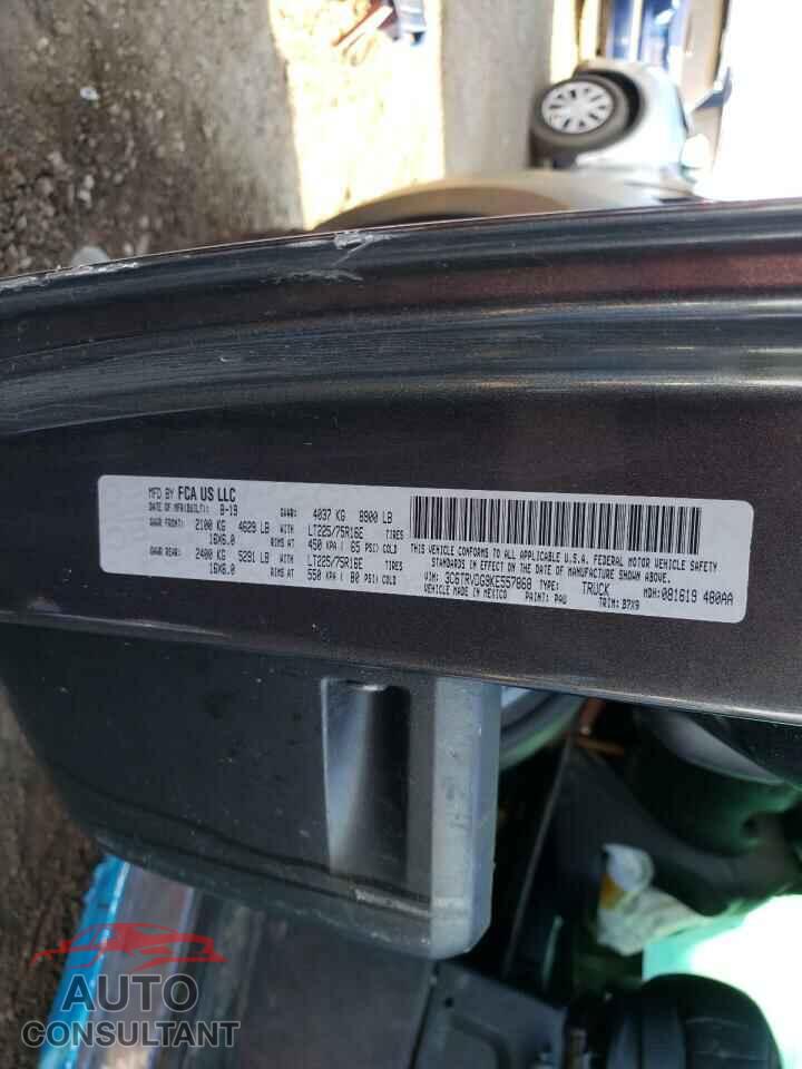 DODGE RAM VAN 2019 - 3C6TRVDG9KE557868