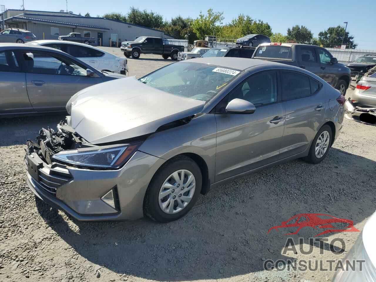 HYUNDAI ELANTRA 2020 - KMHD74LF0LU106302