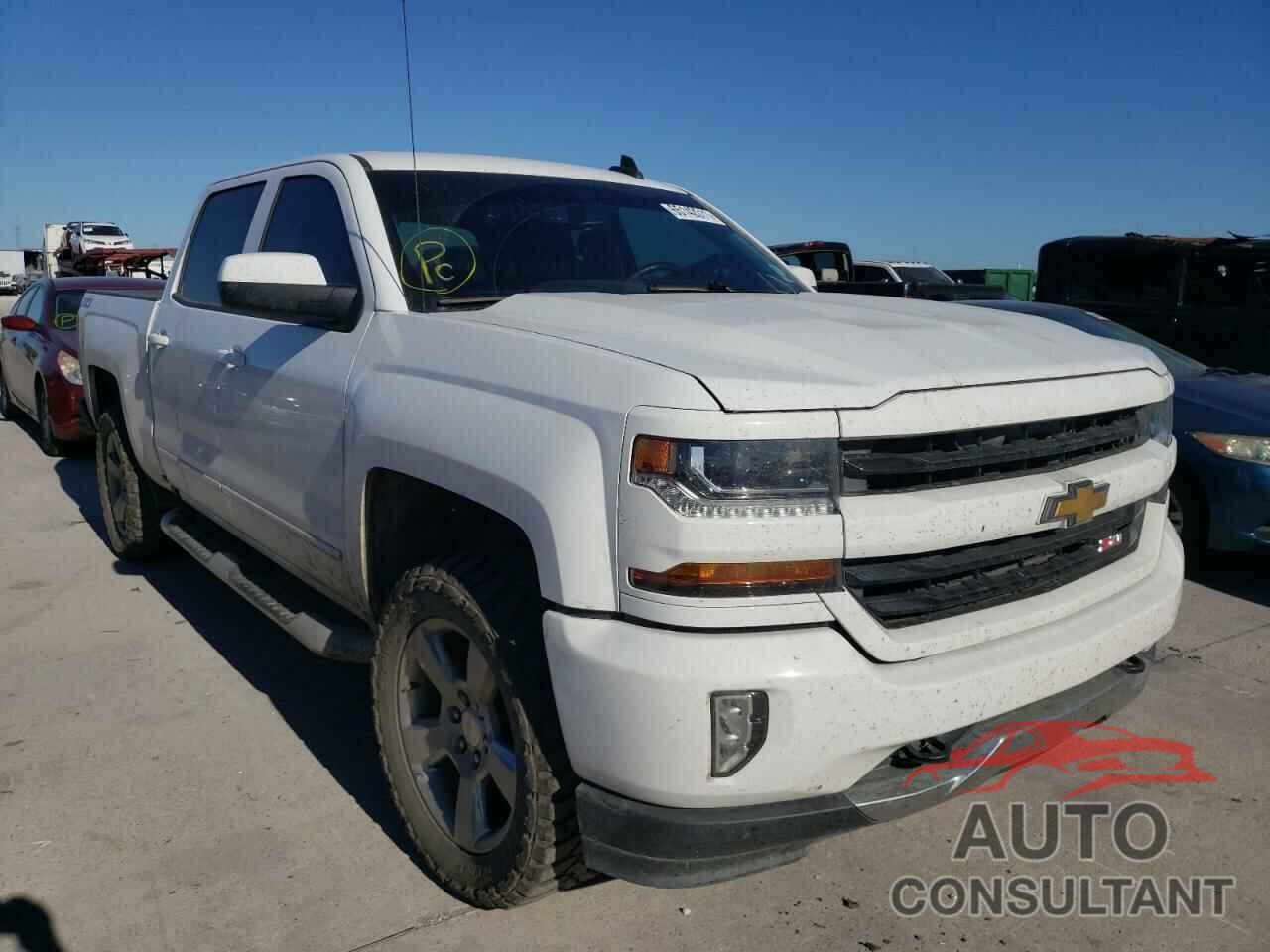 CHEVROLET SILVERADO 2018 - 3GCUKREC6JG437761