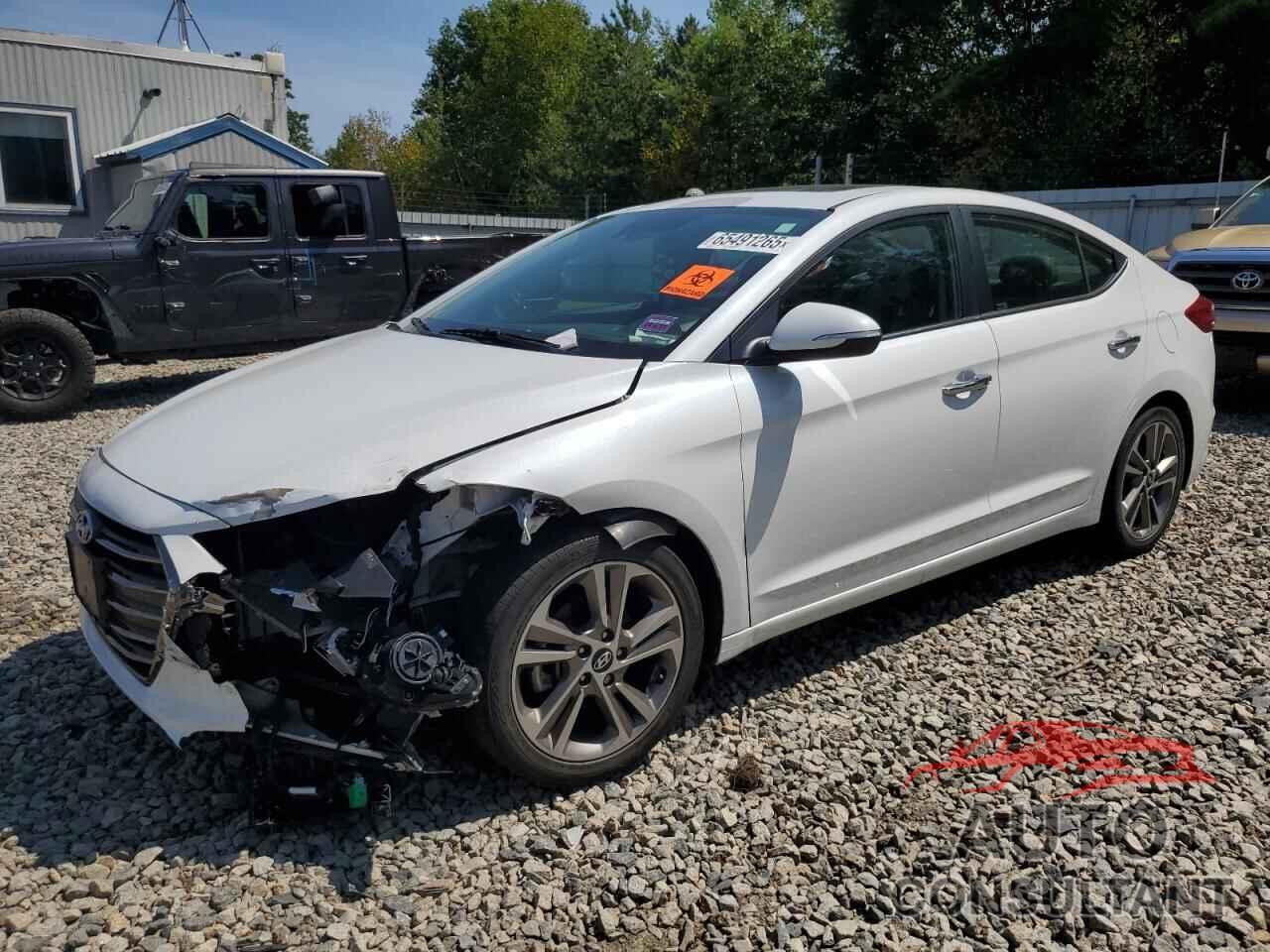 HYUNDAI ELANTRA 2017 - 5NPD84LF8HH111203