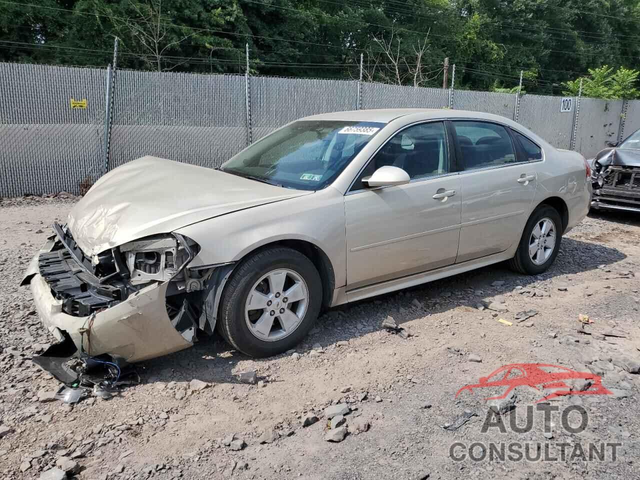 CHEVROLET IMPALA 2011 - 2G1WG5EKXB1262444