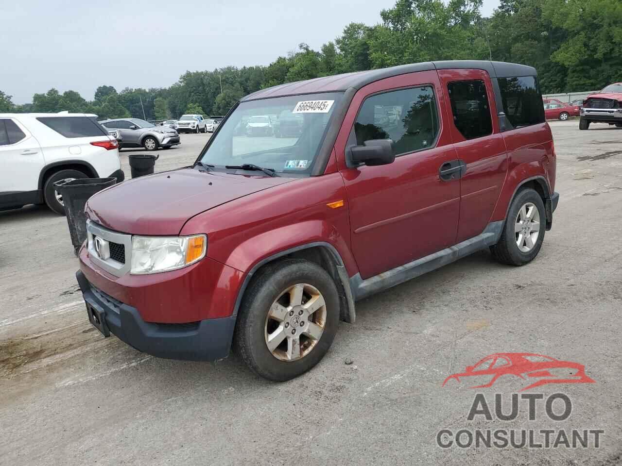 HONDA ELEMENT 2010 - 5J6YH2H76AL008624