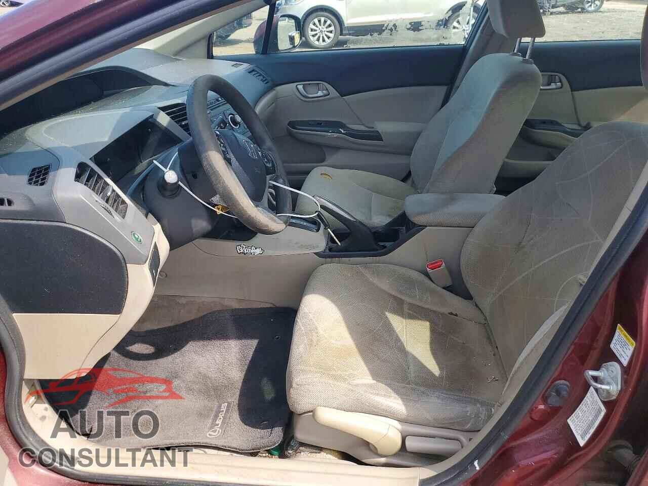 HONDA CIVIC 2012 - JHMFB2F56CS001048