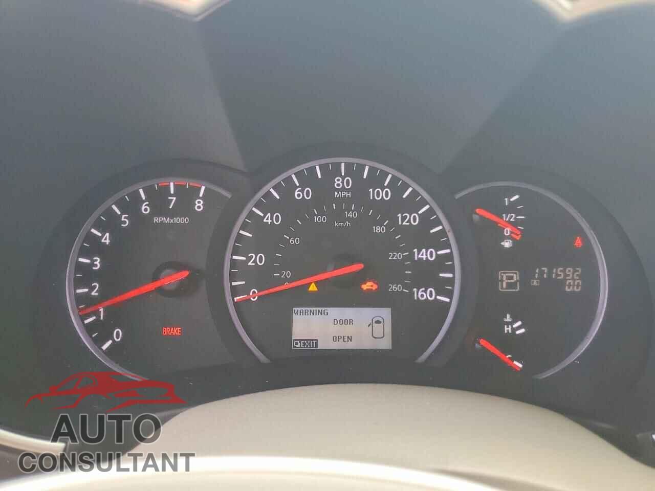 NISSAN QUEST 2012 - JN8AE2KP4C9035544