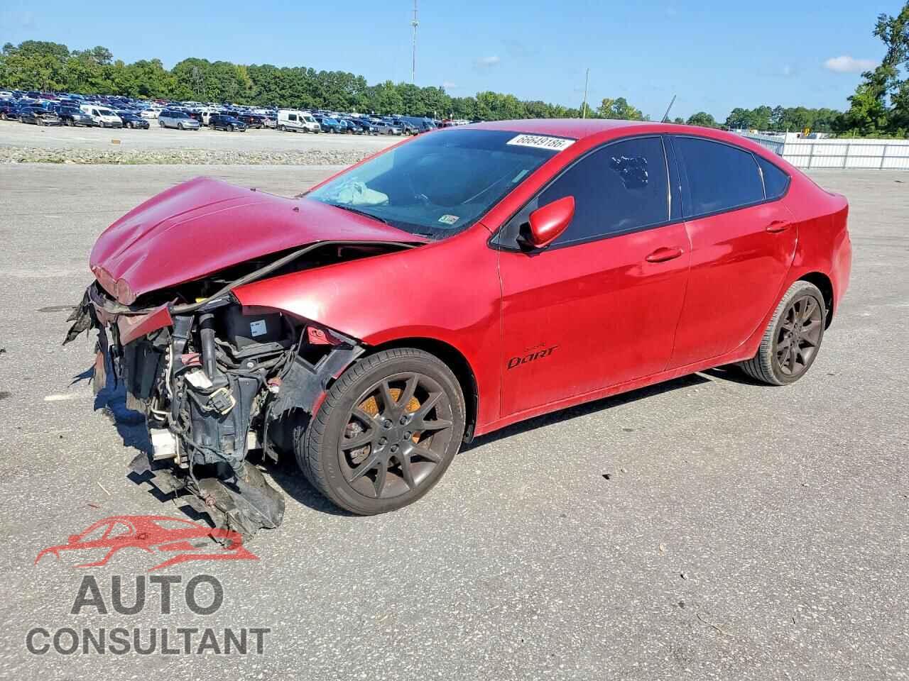 DODGE DART 2013 - 1C3CDFBA1DD324653