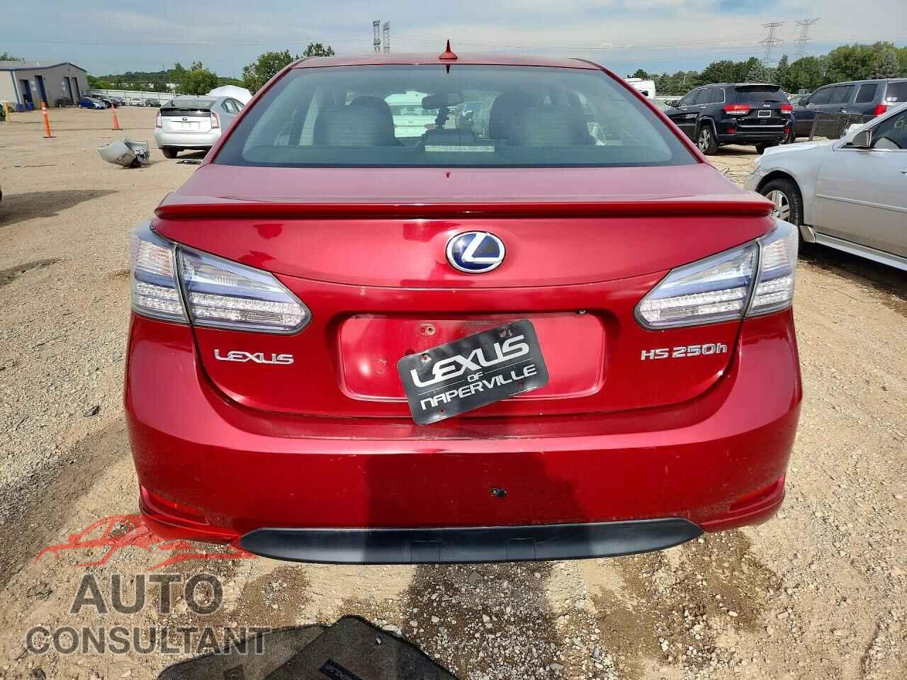 LEXUS HS 2010 - JTHBB1BA5A2002944