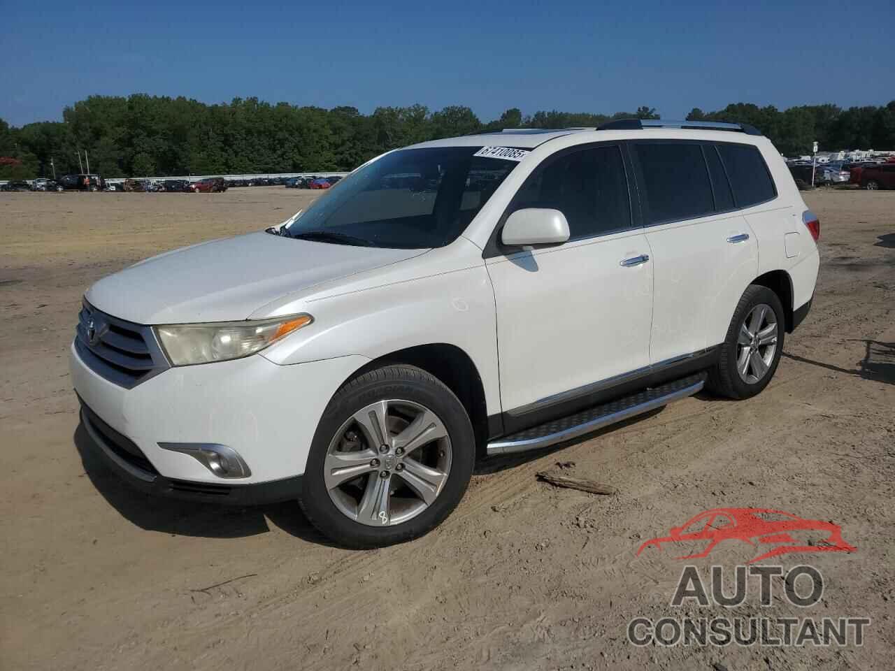 TOYOTA HIGHLANDER 2013 - 5TDYK3EH4DS111120