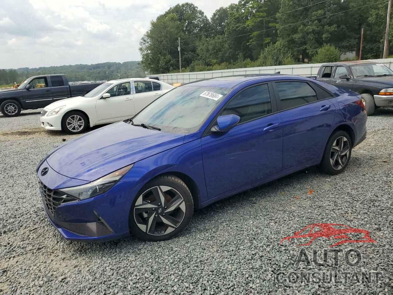 HYUNDAI ELANTRA 2021 - KMHLP4AG3MU115651