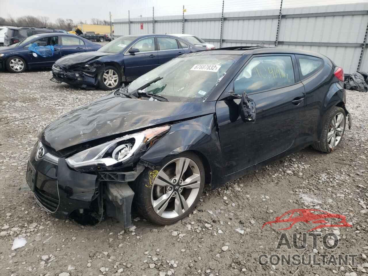 HYUNDAI VELOSTER 2017 - KMHTC6AD5HU320827