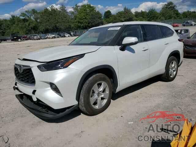 TOYOTA HIGHLANDER 2022 - 5TDZARAH7NS516826