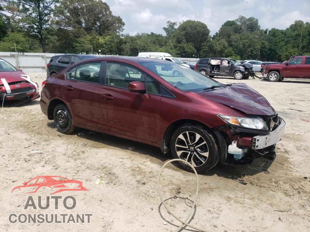 HONDA CIVIC 2013 - 19XFB2F86DE236761