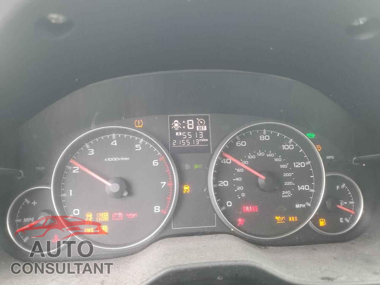 SUBARU OUTBACK 2014 - 4S4BRCCC0E3326212