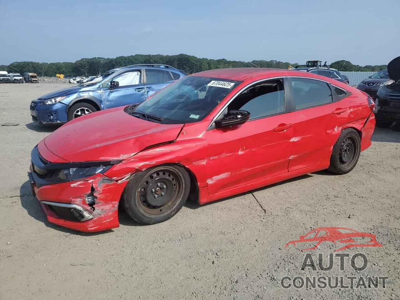 HONDA CIVIC 2019 - 2HGFC2F62KH577444