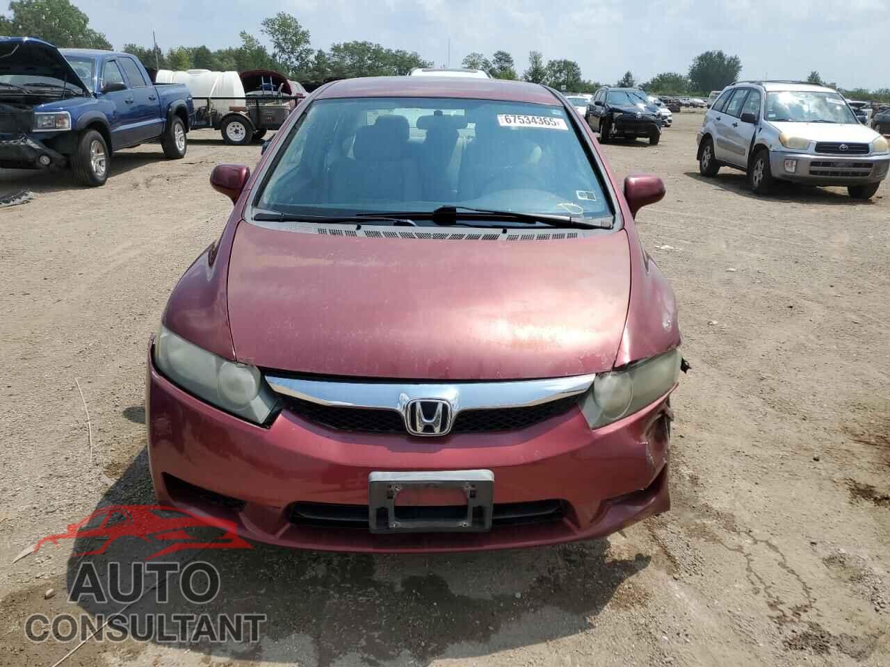 HONDA CIVIC 2009 - 19XFA16559E011158
