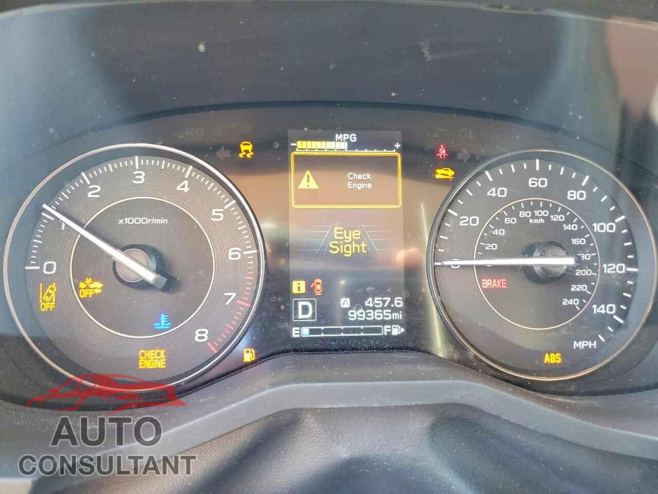 SUBARU IMPREZA 2017 - 4S3GKAD65H3626893