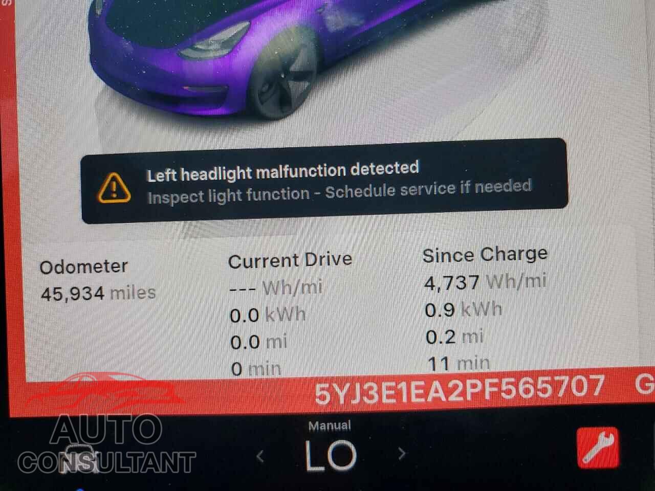 TESLA MODEL 3 2023 - 5YJ3E1EA2PF565707