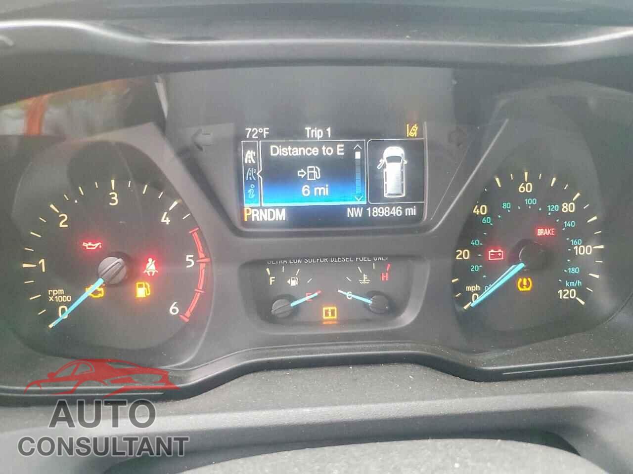 FORD TRANSIT 2016 - 1FTYE2CV2GKA77586