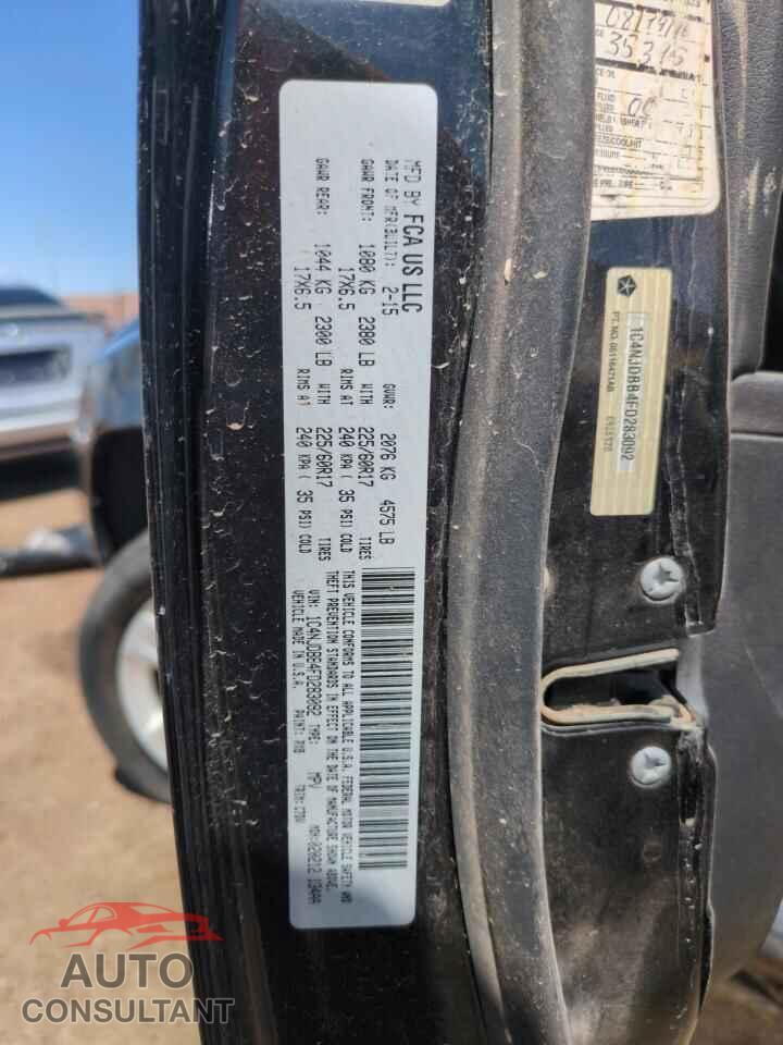 JEEP COMPASS 2015 - 1C4NJDBB4FD283092